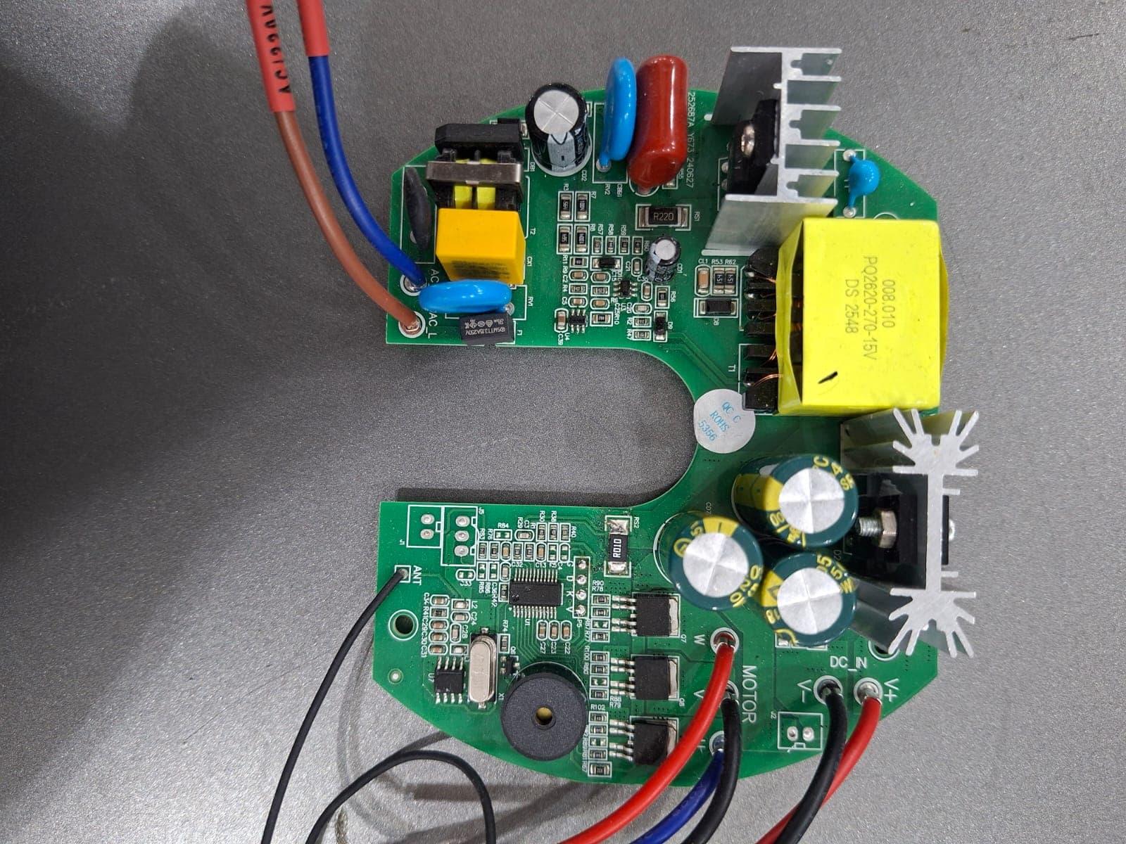 BLDC Motor Kit (High Efficiency) | 12V DC / 220V AC Compatible | Smart Controller | Max 100W